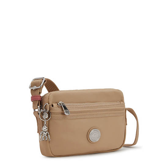 Kipling Abanu Slim Crossbody Väska Beige | SE 2182MQ